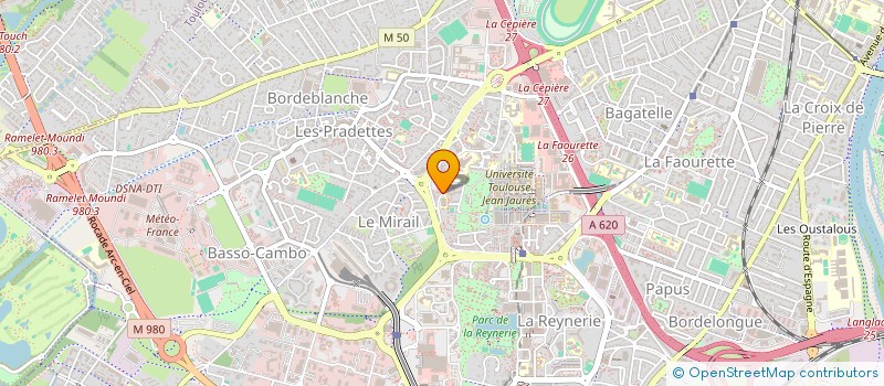 localisation de l'entreprise NM à TOULOUSE