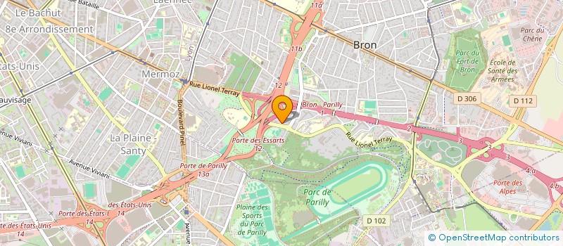 localisation de l'entreprise NM  IRIGNY