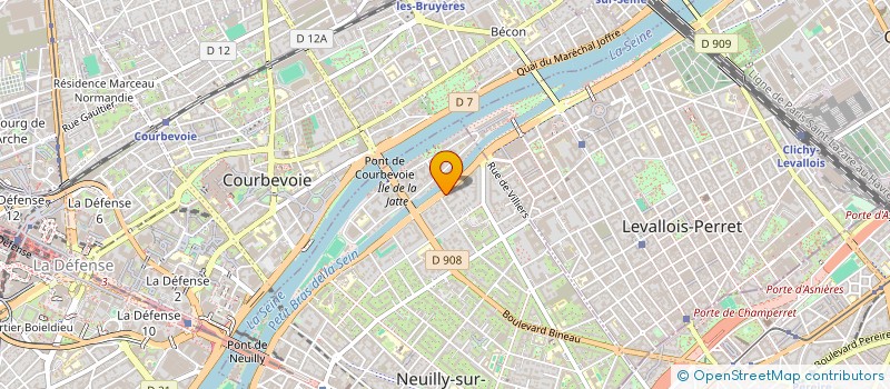 localisation de l'entreprise NM ASSOCIES à NEUILLY-SUR-SEINE