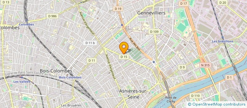 localisation de l'entreprise NM.COMCREA  ASNIERES-SUR-SEINE