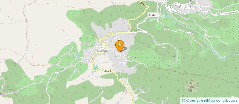 localisation de l'entreprise NM DANSE  CALLAS