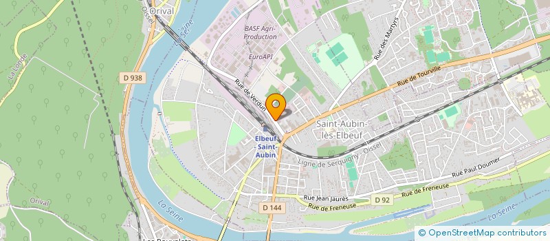 localisation de l'entreprise NM DESTOCK  SAINT-AUBIN-LES-ELBEUF