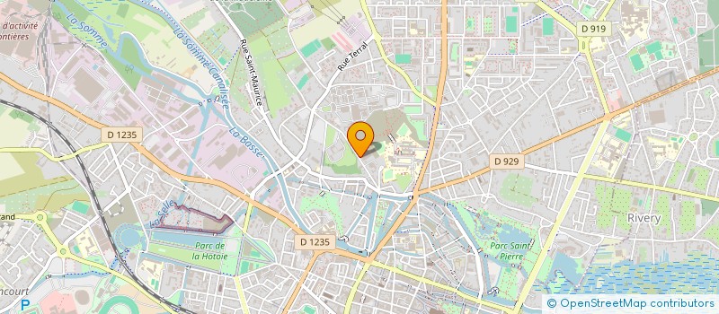localisation de l'entreprise NM DEVELOPPEMENT à AMIENS