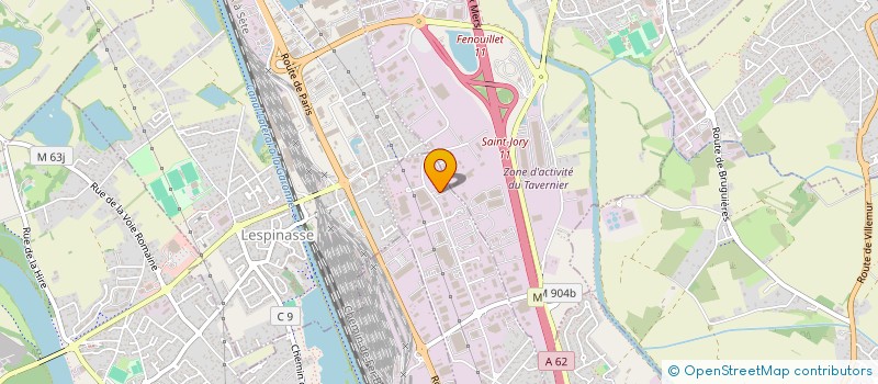 localisation de l'entreprise NM DEVELOPPEMENT  SAINT-ALBAN