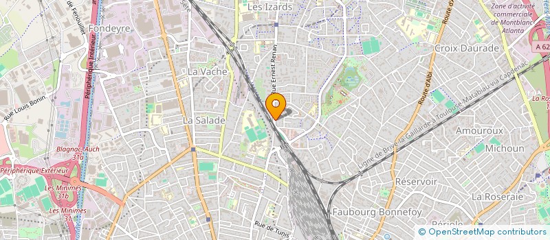 localisation de l'entreprise NM DIFFUSION à TOULOUSE