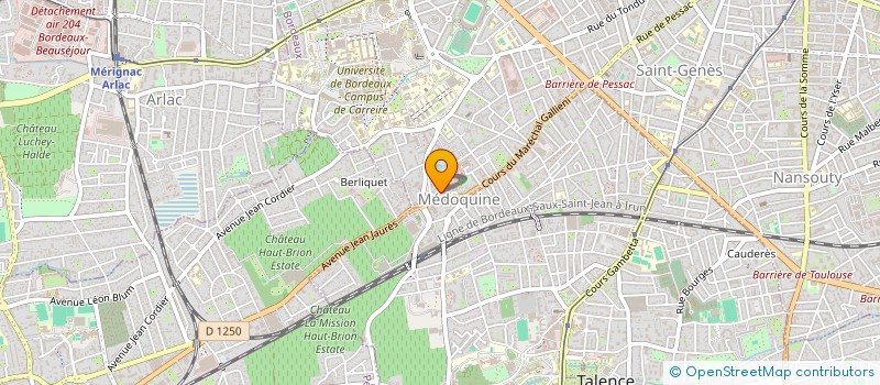 localisation de l'entreprise NM DRIVE  BORDEAUX