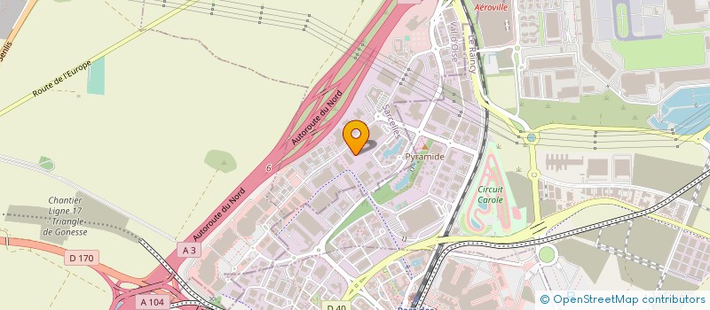 localisation de l'entreprise NM FORMATION  LES PAVILLONS-SOUS-BOIS