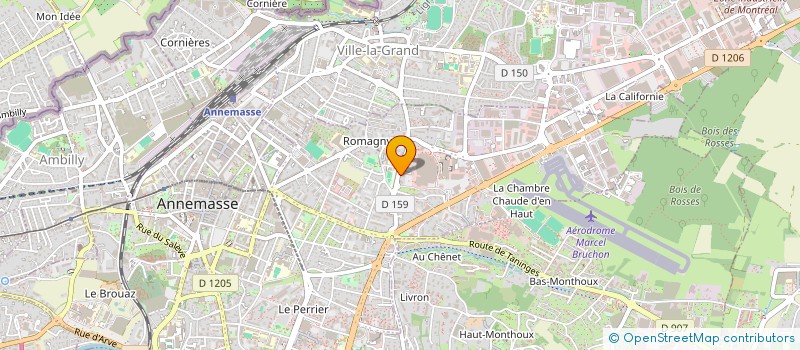 localisation de l'entreprise NM FRAGRANCES  ANNEMASSE