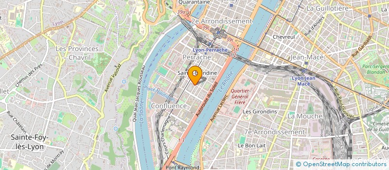 localisation de l'entreprise NM IMMO  LYON