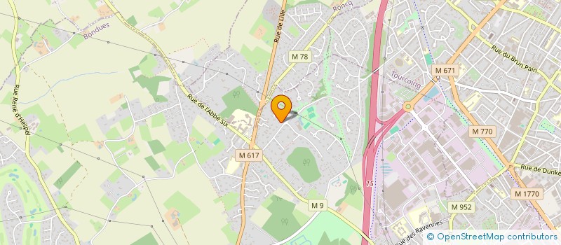 localisation de l'entreprise NM INTERIEUR  BONDUES