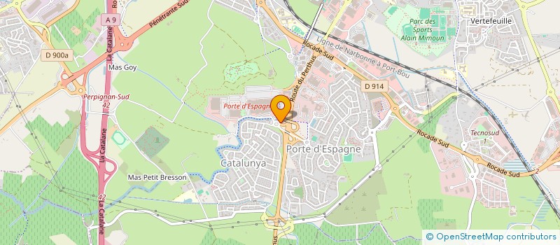 localisation de l'entreprise NM  MENUISERIE AGENCEMENT DEVELOPPEMENT  SAINTE-COLOMBE-DE-LA-COMMANDERIE