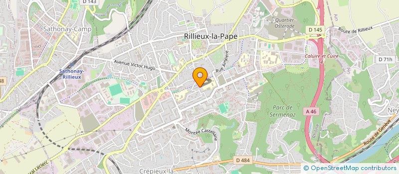 localisation de l'entreprise NM NETTOYAGE  RILLIEUX-LA-PAPE