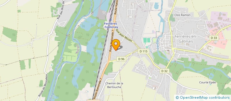 localisation de l'entreprise NM NIKO à FONTENAY-SUR-LOING