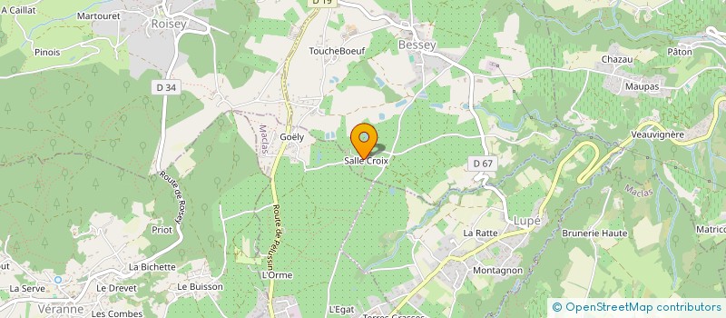 localisation de l'entreprise NM PAYSAGE  BESSEY