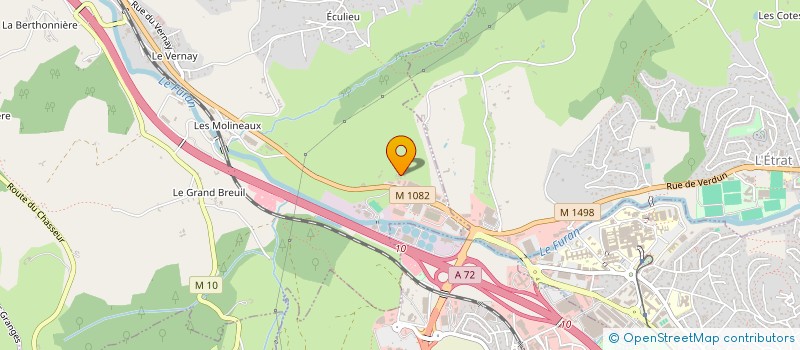 localisation de l'entreprise NM SALONS  LA FOUILLOUSE