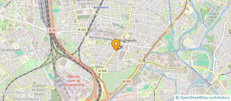 localisation de l'entreprise NM SOLUTIONS & SERVICES  SCHILTIGHEIM