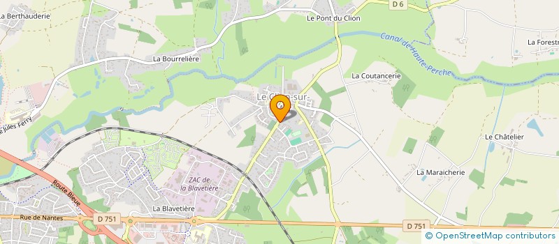 localisation de l'entreprise NM SPORTS à PORNIC