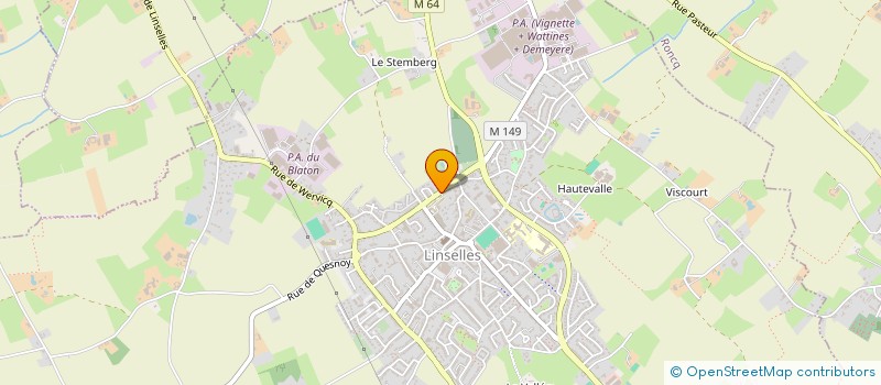 localisation de l'entreprise NM TRAVAUX  LINSELLES