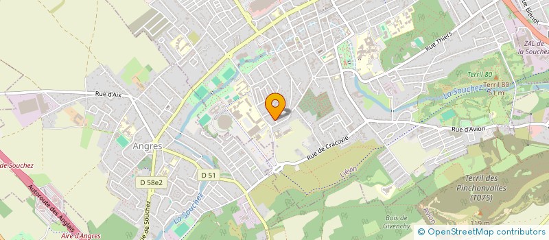 localisation de l'entreprise NM2G  LIEVIN