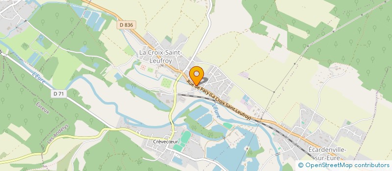 localisation de l'entreprise NMA PHARMA SOLUTIONS  CLEF VALLEE D'EURE