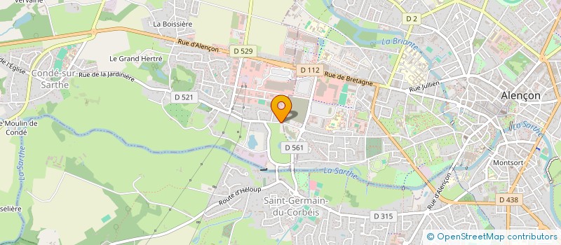 localisation de l'entreprise NMA REMAN à CONDE-SUR-SARTHE