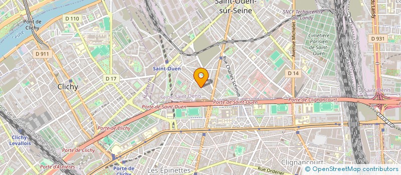 localisation de l'entreprise NMA SOLUTIONS à SAINT-OUEN-SUR-SEINE