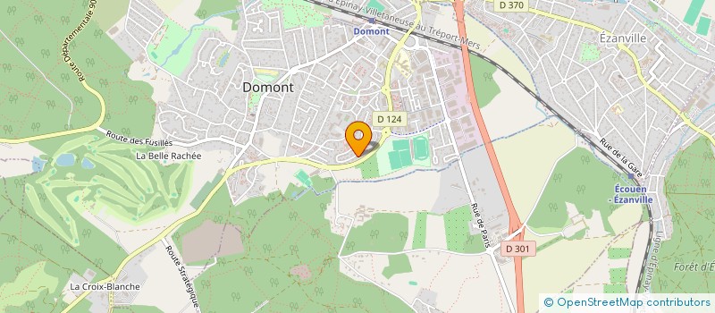 localisation de l'entreprise NMAM  DOMONT