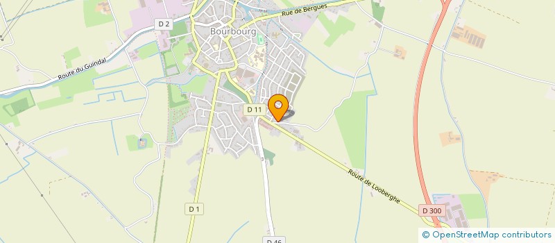 localisation de l'entreprise NMB INDUSTRIE à BOURBOURG