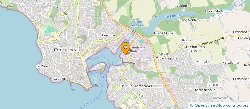 localisation de l'entreprise NMBB SERVICES  CONCARNEAU