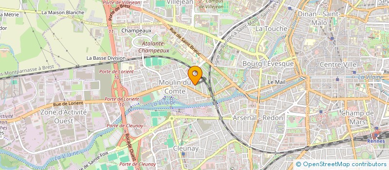 localisation de l'entreprise NMC CONSTRUCT  RENNES