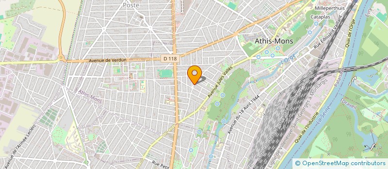 localisation de l'entreprise NMC GROUP  ATHIS-MONS