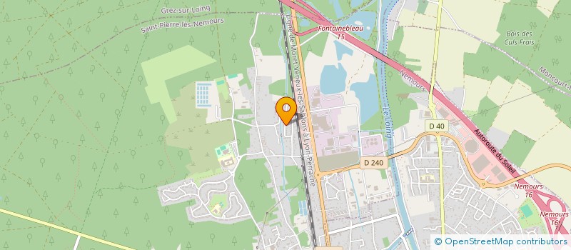 localisation de l'entreprise NMC LOC  SAINT-PIERRE-LES-NEMOURS