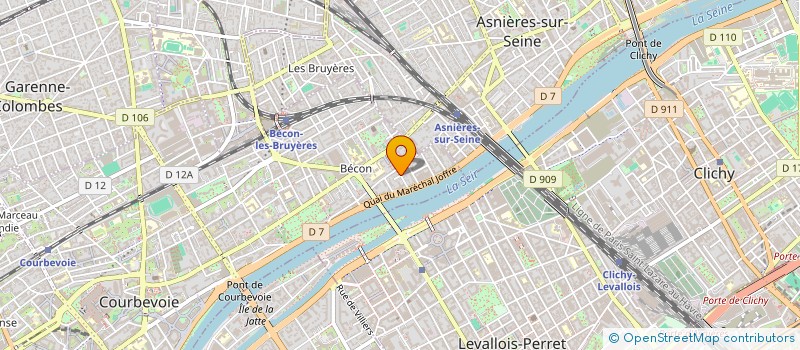 localisation de l'entreprise NMC0817 à COURBEVOIE