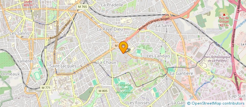 localisation de l'entreprise NMCONSULTING  CLERMONT-FERRAND