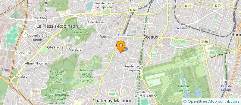 localisation de l'entreprise NME CONSEIL à SCEAUX