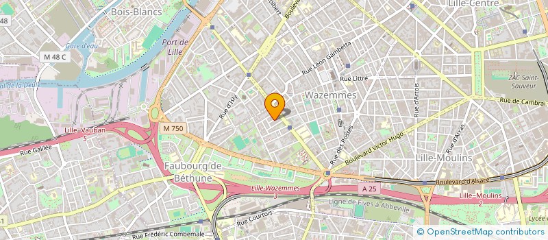 localisation de l'entreprise NME CONSULTING à LILLE