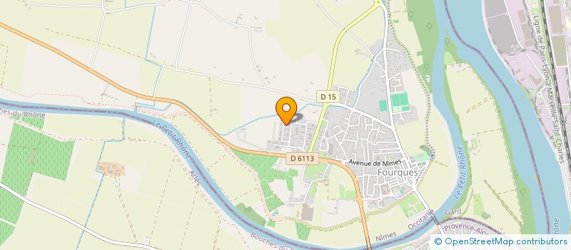 localisation de l'entreprise NMELEC  FOURQUES