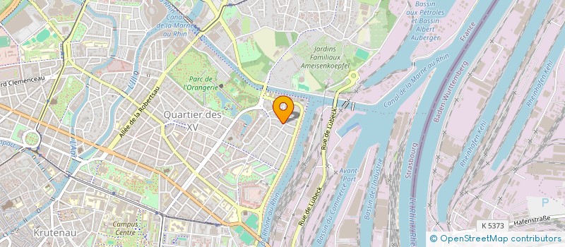 localisation de l'entreprise NMENOR  STRASBOURG