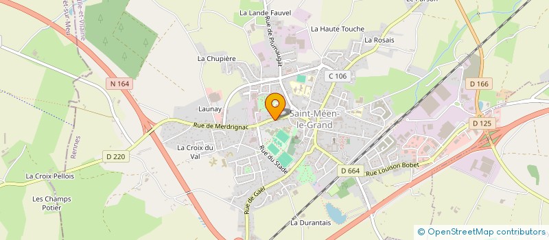 localisation de l'entreprise NMG  MORDELLES