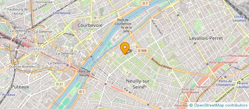 localisation de l'entreprise NMG CONSULT à NEUILLY-SUR-SEINE