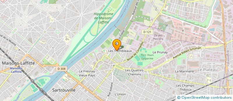 localisation de l'entreprise NMH GROUP à SARTROUVILLE
