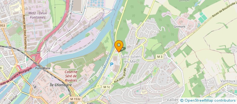 localisation de l'entreprise NMK  SAINT-JULIEN-LES-METZ