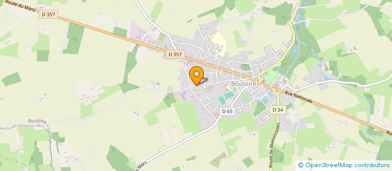 localisation de l'entreprise NMK  BOULOIRE