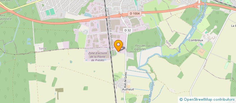 localisation de l'entreprise NMK GROUPE & CO  PRESLES-EN-BRIE