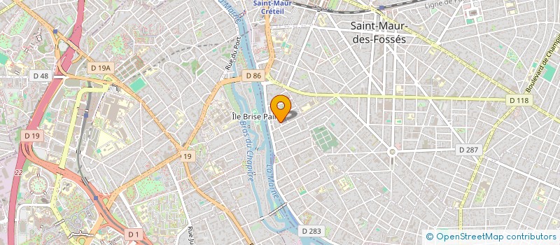 localisation de l'entreprise NML PARIS17 à SAINT-MAUR-DES-FOSSES