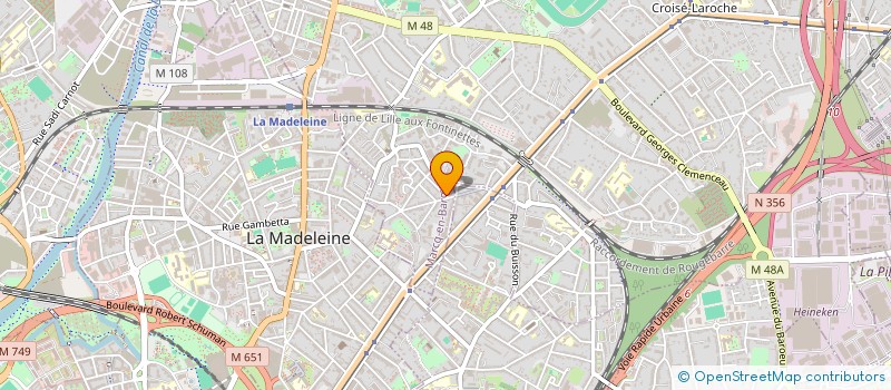 localisation de l'entreprise NML2D  LILLE