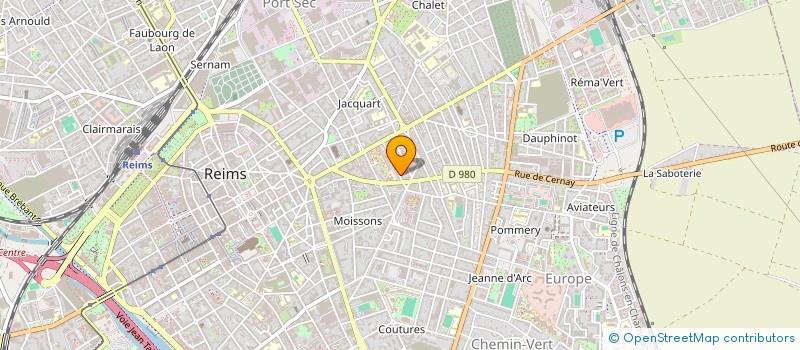 localisation de l'entreprise NMLG  REIMS