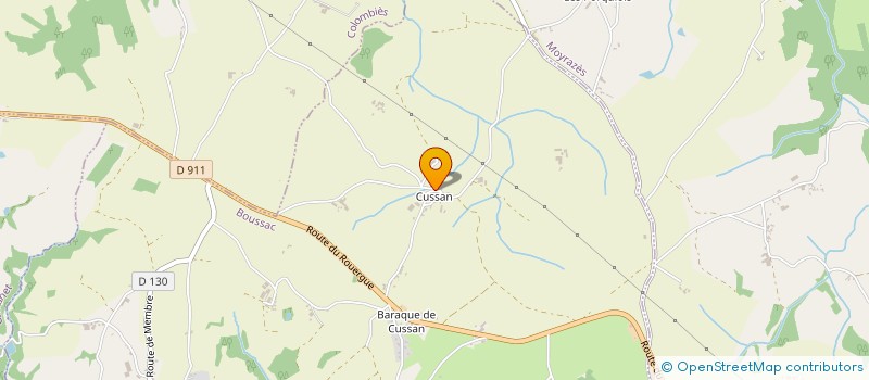 localisation de l'entreprise NMLPR à BOUSSAC