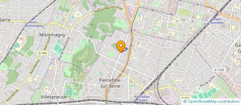 localisation de l'entreprise NMN PRO à PIERREFITTE-SUR-SEINE