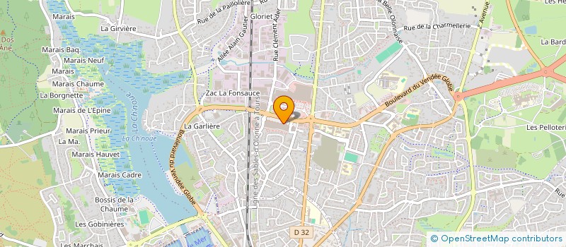 localisation de l'entreprise NMP à LES SABLES D'OLONNE